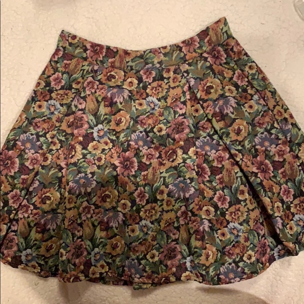 BCBG Floral Mini Skirt